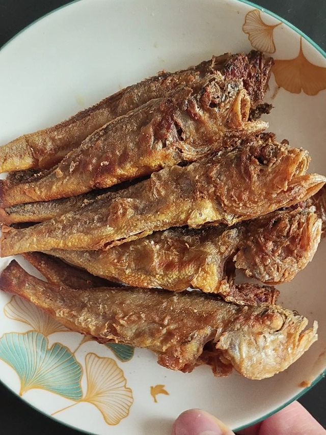 少油版酥脆的干炸小黄鱼，安全下车