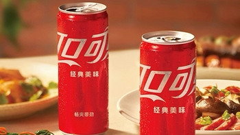春季畅想：可口可乐含汽饮料经典摩登罐，330ml x 24罐整箱汽水！