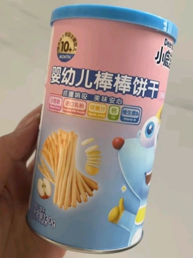 小鹿蓝蓝棒棒饼干，宝宝零食优选！