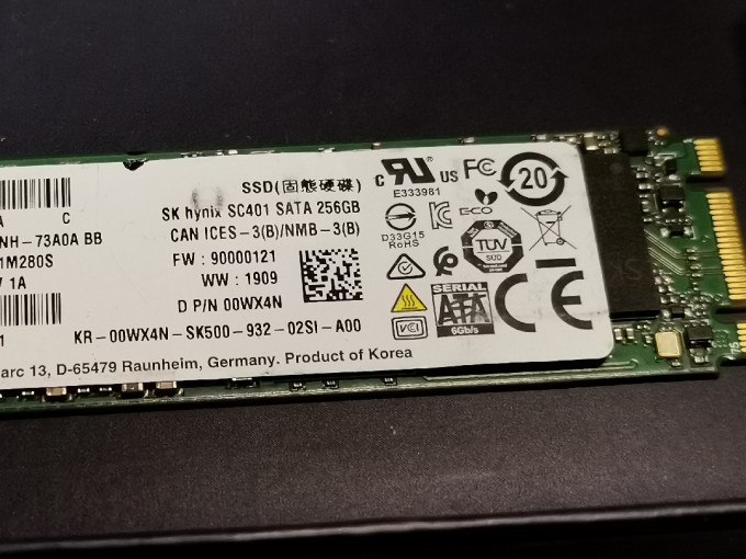 海力士sc401sata硬盘的余晖