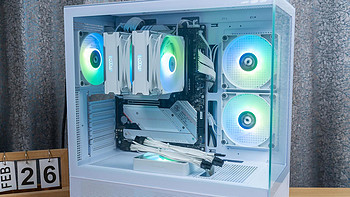 蘑菇爱装机 篇六十：风冷海景房？其实效果也不错，Thermaltake（Tt）钢影 透S 海景房机箱 装机体验