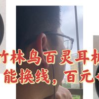 竹林鸟百灵耳机|带麦、能换线,百元也HIFI