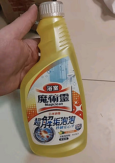 花王（KAO）浴室清洁剂500ml 瓷砖玻璃浴室多功能清洗剂水龙头去水垢 柠檬香