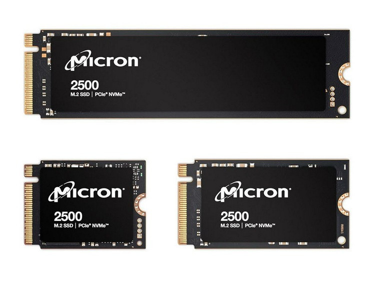 美光发布 2500 系列 SSD 固态硬盘，最高2TB、有紧凑规格