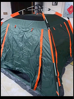 曼迪卡威（Mdikawe）全自动帐篷户外露营帐篷装备全套4-6人防风防雨公园天幕免搭遮阳
