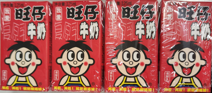 旺仔牛奶125ml12盒4盒o泡