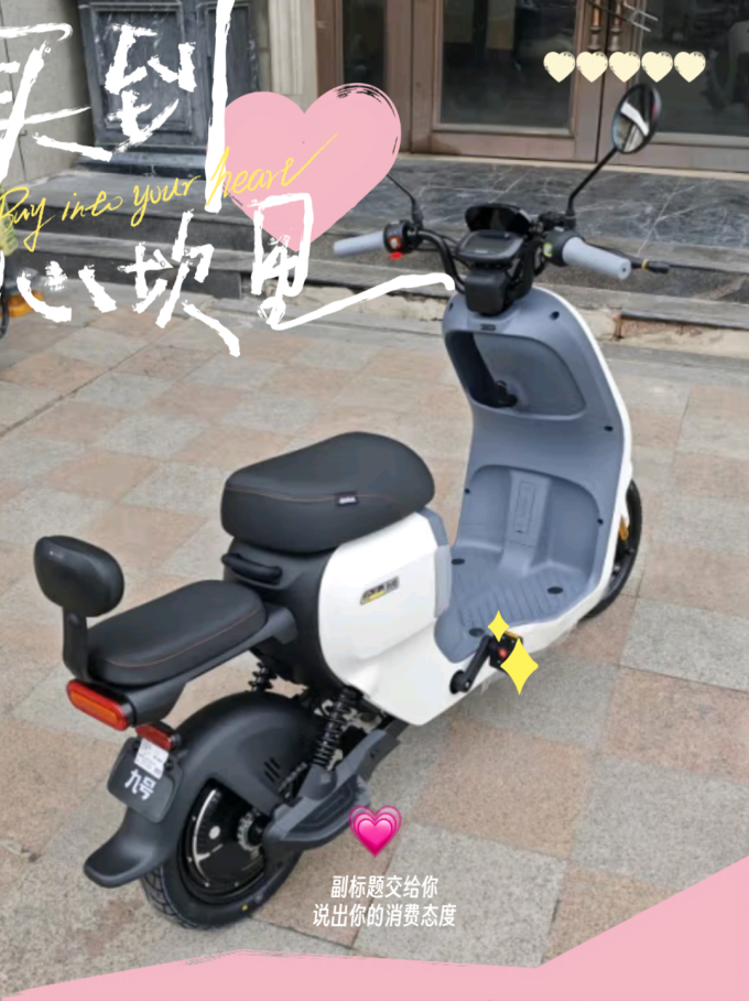 九号真智能九号电动a2z90女式小型新国标智能电车