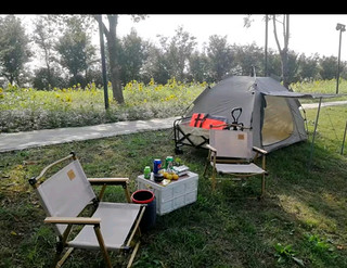 闲鸟帐篷户外全自动露营装备防雨过夜防寒加厚多人便携折叠速开免搭建