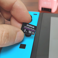 指甲盖大小，容量居然高达2TB，铠侠microSD存储卡拓展Switch实测
