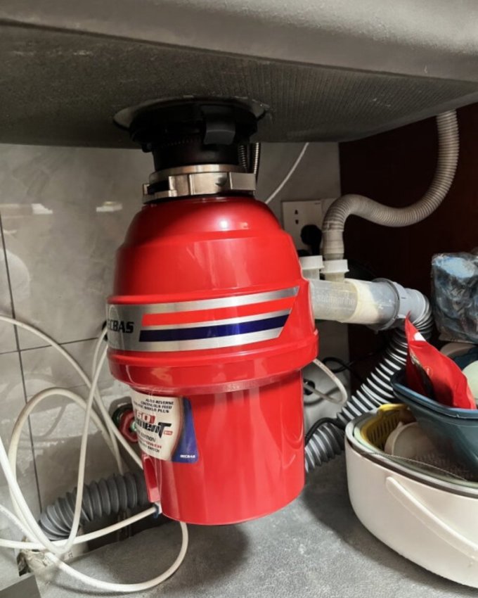 贝克巴斯becbas垃圾处理器厨房厨余粉碎机可接洗碗机element60evoe60