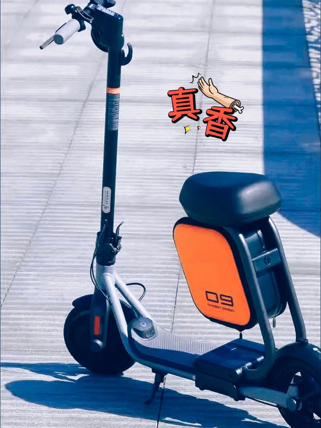 ninebot九号电动滑板车f30plus,春日通勤神器啊!