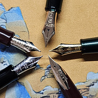 日系入门14k金尖钢笔、及适配上墨器，和自用几款墨水分享