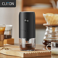 CLITON电动咖啡磨豆机手摇咖啡豆研磨机便携手冲手磨咖啡机自动磨粉机