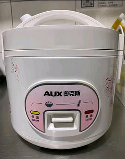 奥克斯（AUX）电饭煲 电饭锅 3L家用简易操作老式西施煲 小型电饭锅 3-4人 VK-301X8