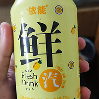 依能 鲜 苏打气泡水 百香果凤梨味 330ml