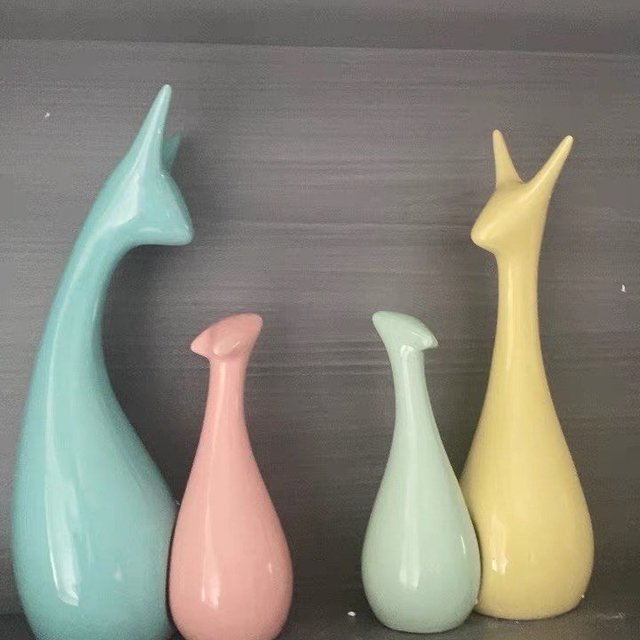 小鹿鹿的一家四口，好有爱！