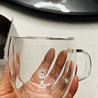 超有魅力的耐热玻璃双层水杯！