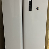 实用主义的选择 —— TCL 518升大容量养鲜对开双开门白色冰箱  
