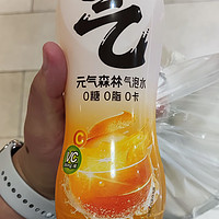 元气森林 维C橙子气泡水  480ml