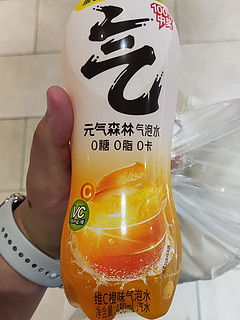 元气森林 维C橙子气泡水  480ml