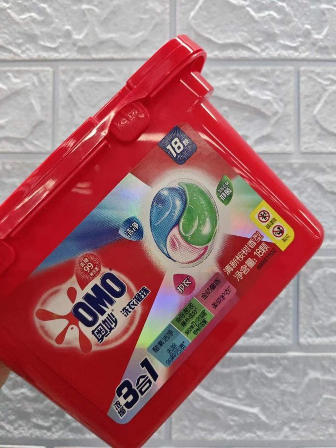 奥妙三合一洗衣凝珠持久留香除菌除螨