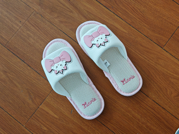 细细条女式拖鞋
