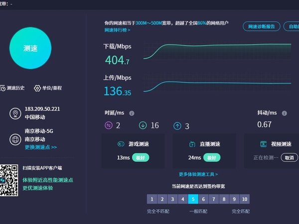万万没想到，好网线速度快那么多