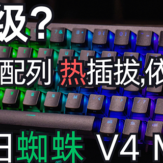 没升级？小配列 热插拔，依然唯一 ——雷蛇 黑寡妇蜘蛛V4 Mini