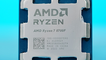 AMD 锐龙 7 8700F 评测：游戏、AI 全方位战胜 i5-14400F