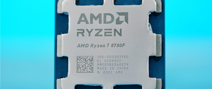 AMD 锐龙 7 8700F 评测：游戏、AI 全方位战胜 i5-14400F