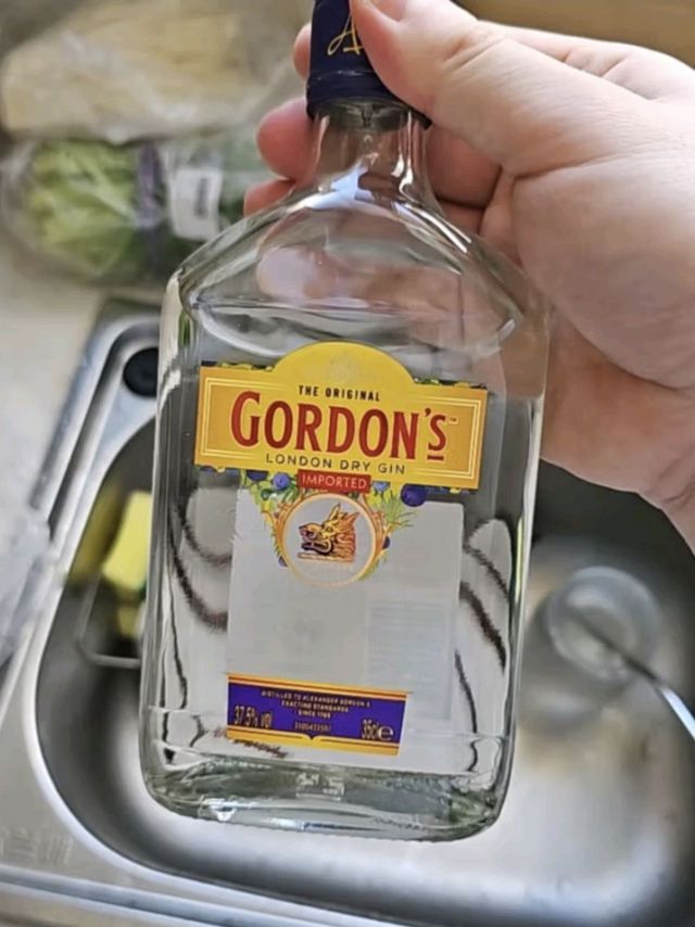 哥顿（Gordon’s）洋酒 英国 伦敦 金酒 蒸馏酒 350ml