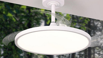 照明与风扇的革新之作：极简LED风扇灯，打造舒适家居新体验！