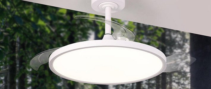 照明与风扇的革新之作：极简LED风扇灯，打造舒适家居新体验！