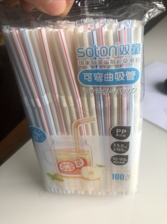 这么多吸管买来给孩子练数数