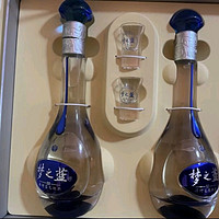 洋河 梦之蓝M3 45度 500ml*2瓶 礼盒装 绵柔浓香型白酒