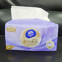 维达（Vinda）抽纸 棉韧奢柔3层80抽*24包S码 羊绒感亲肤纸巾 卫生纸 纸巾