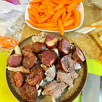 新疆丸子汤油塔子和熏马肠，可是新疆特色美食小吃