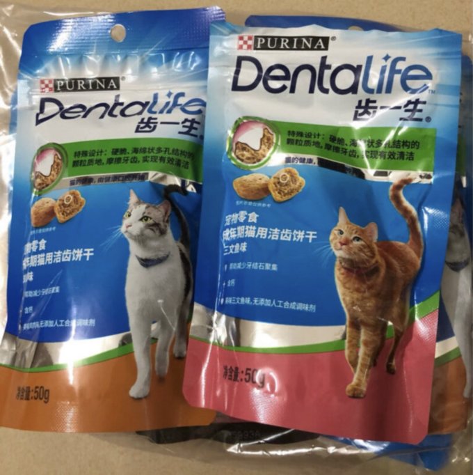 齿一生猫咪磨牙洁齿