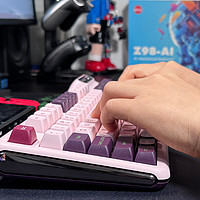珂芝Z98三模机械键盘AI版，指间灵感，智能化创作风潮引领者