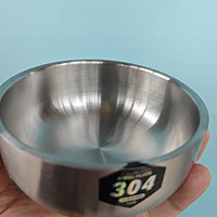 结实又耐用的304不锈钢碗！