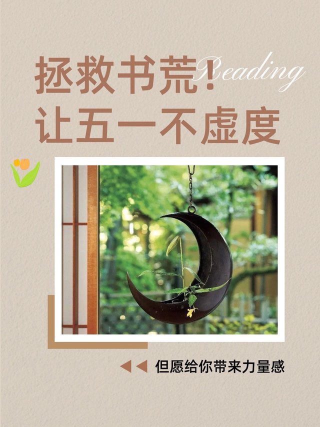 拯救书荒,五一假期不虚度