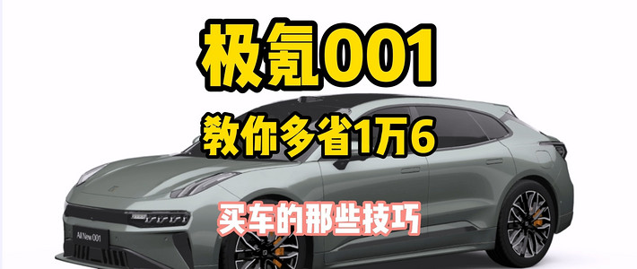 2024北京车展 20-25万纯电轿车 极氪001 007