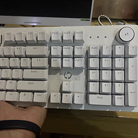HP惠普K10G机械键盘鼠标套装电竞游戏专用青轴黑红轴茶轴键鼠套装