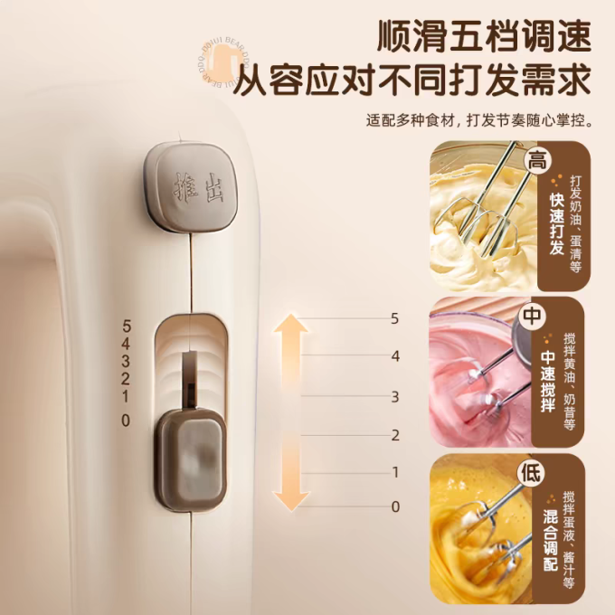 小熊打蛋器