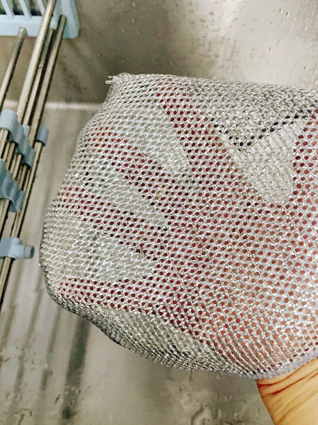 厨房神器秀翻天,钢丝网抹布