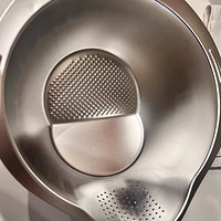 304不锈钢沥水篮多功能淘米神器洗米筛水果盘家用厨房专用洗菜盆