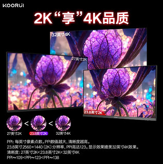 KOORUI科睿X41Q：电竞显示器的巅峰之作！