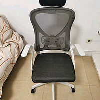 VWINPER电脑椅家用人体工学椅子办公椅靠背学生学习写字书房电竞游戏椅 升级款白框黑网