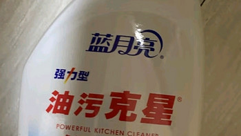 蓝月亮 油污克星 500g/瓶（姜花香） 油烟机清洗剂 厨房清洁剂 油污净