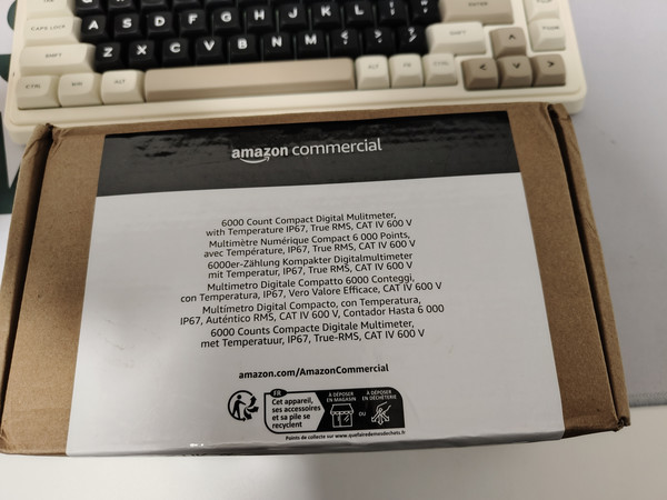 亚马逊万用表90DM610开箱